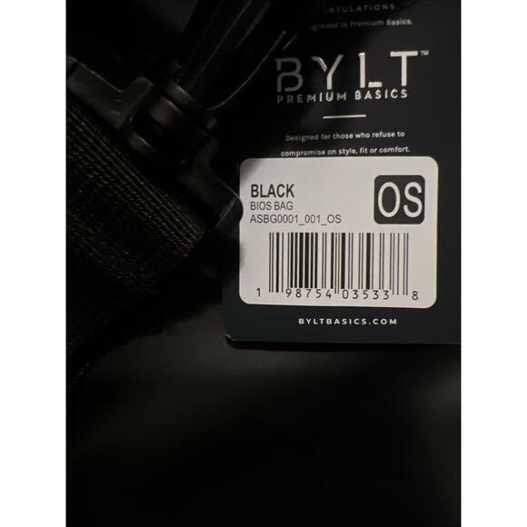 BYLT BIOS Dry Bag Black Unisex Waterproof Shoulder Strap - Picture 5 of 5